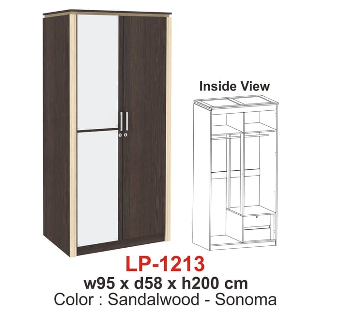 Lemari Pakaian Expo LP-1213