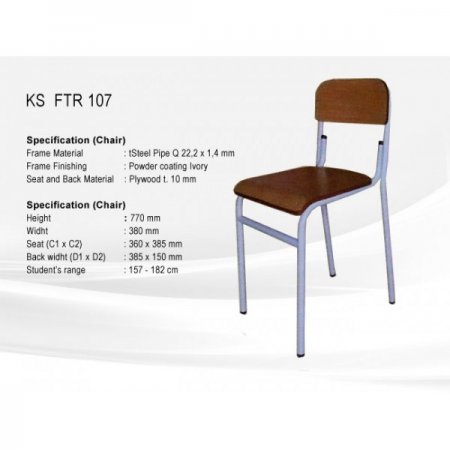 Kursi Sekolah Futura KS FTR 107