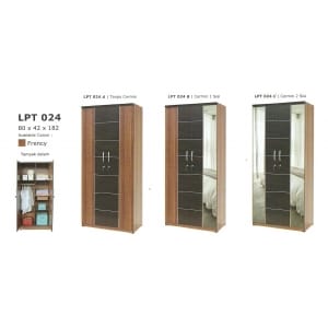 Lemari Pakaian Lunar LPT 024B